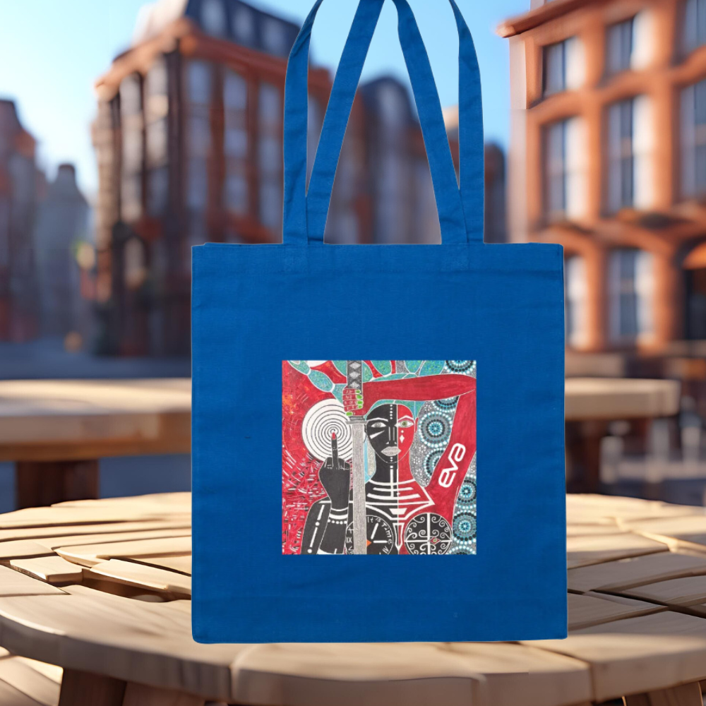Tote bag / Sac fourre-tout imprimé à l'encre en coton épais Me Too